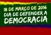 Movimentos vãos às ruas em defesa da democracia e dos direitos trabalhistas