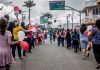 Professores de Ubajara realizam manifestação cobrando precatórios