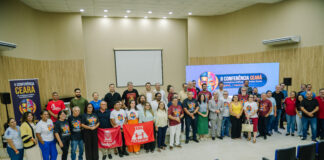 Fetamce e sindicatos filiados participam da II Conferência por IA com Direitos Sociais na UECE